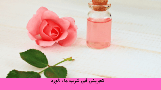 طريقة شرب ماء الورد