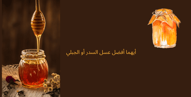 ايهما افضل عسل السدر ام العسل الجبلي